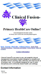 Mobile Screenshot of clinicalfusion.org